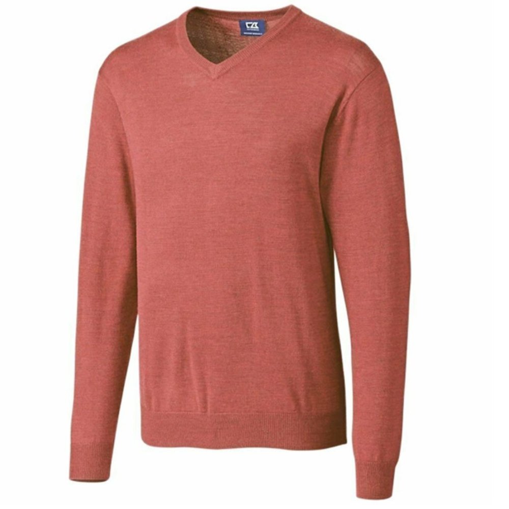 NWOT Me 3XB 3X BIG V-Neck Cutter & Buck Merino Wool Acrylic Pullover Sweater